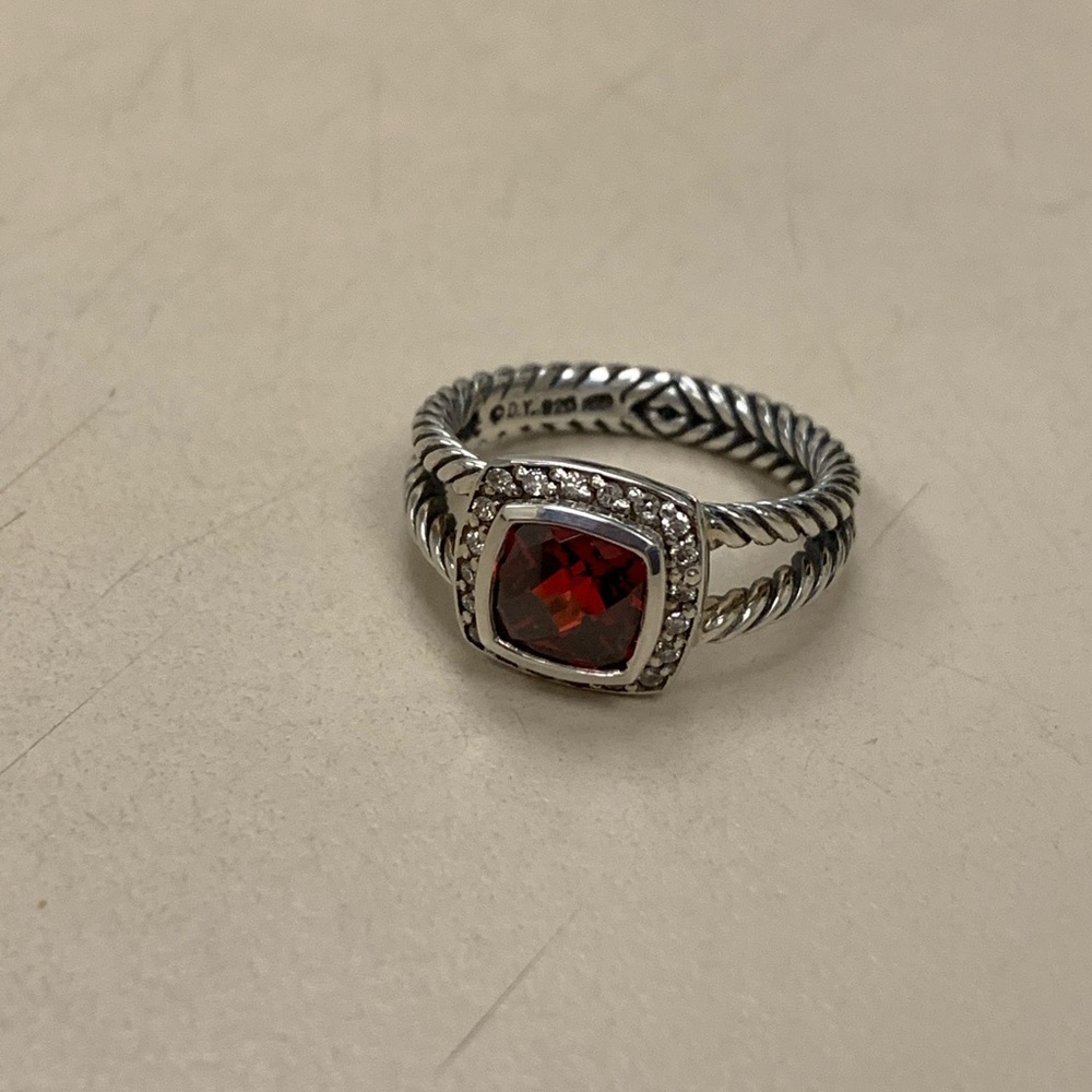 david yurman 7x7mm ring size 6-1/2